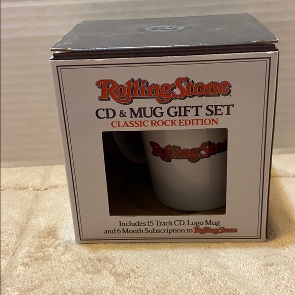 Rolling Stone Other - Rolling Stone Magazine C.D. Mug Gift Set